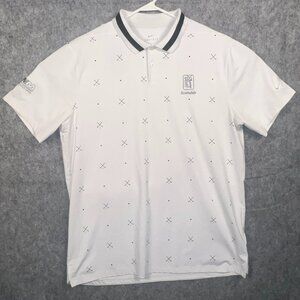 Nike Dri-Fit Polo Mens L Waste Management Phoenix Open TPC Scottsdale Golf Shirt